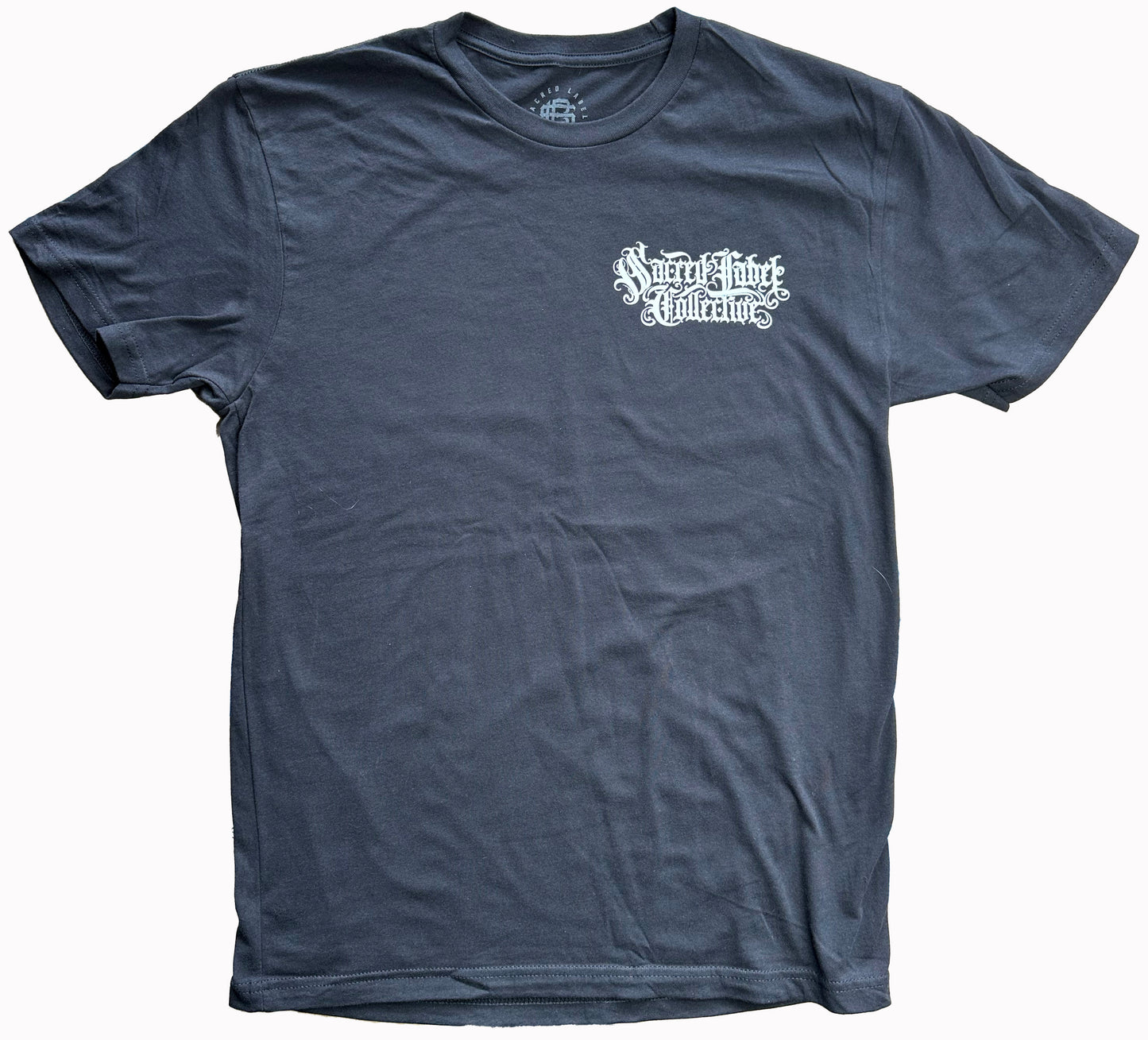 Sacred Label Script T-Shirt